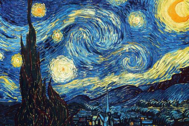 notte stellata van Gogh