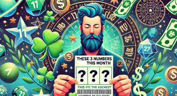 Questi 3 numeri ti possono far vincere un mucchio di soldi, questo mese sono i più fortunati secondo gli astri